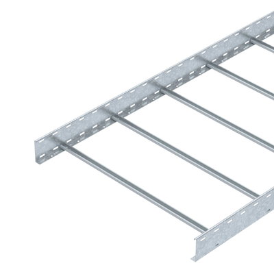 Cable ladder unperforated rung, welded 110x900x3000 Aço Galvanizado por imersão a quente após maquinação zinco