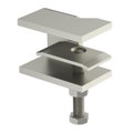 Hold-down clamp w. press plate for cable ladder 32x88x5 Aço inoxidável, livre de ferrugem A2 1.4301 brilhante, pós-tratamento aço inoxidável
