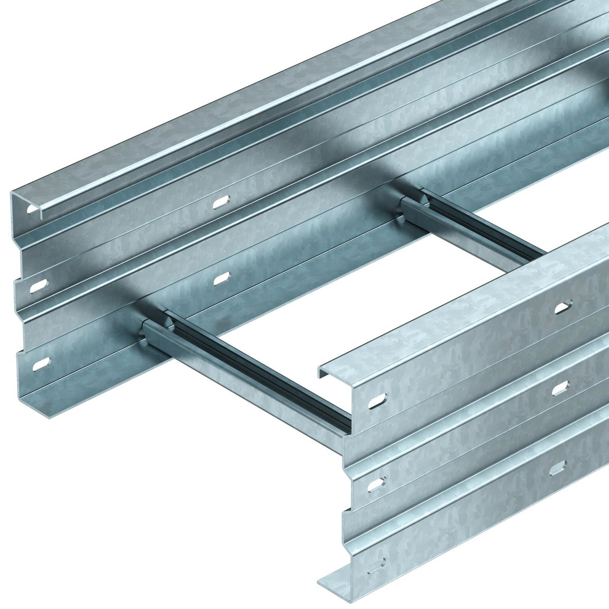 Caminho cabo escada grande vão 200x600x6000 Aço Galvanizado por imersão a quente após maquinação zinco