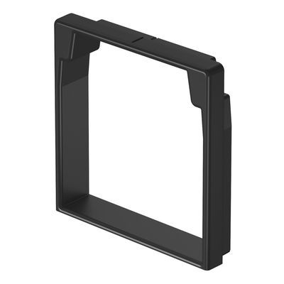 Edge protection ring 80x80mm Elastómero termoplástico preto grafite RAL 9011