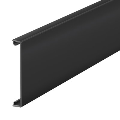 Cover smooth 2000x80 Policloreto de vinilo preto RAL 9005