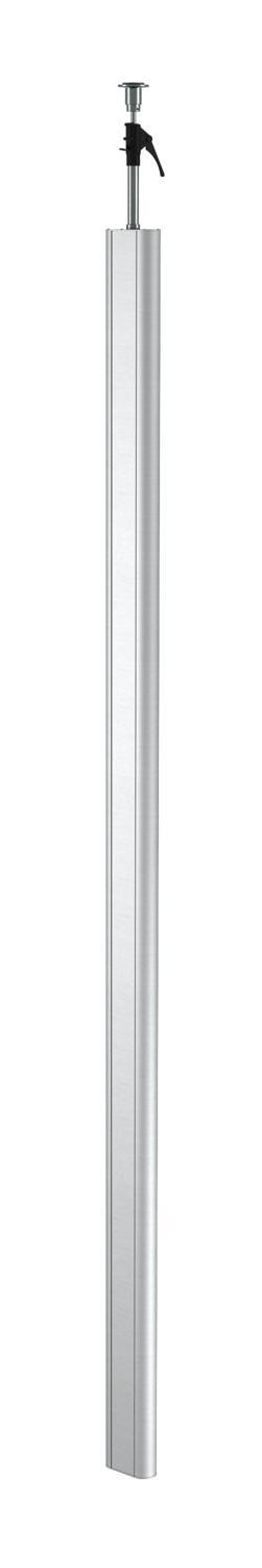 Service pole Floor/ceiling 3000x146x65 Alumínio anodizado alumínio
