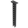 Support with welded head plate 50x50x600 Aço PES135 - Poliéster preto RAL 9005