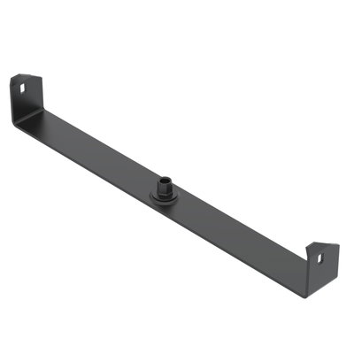 Suspensão central para caminho de cabos em chapa B400mm Aço PES135 - Poliéster preto RAL 9005
