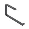 Consola de teto Perfil plano B300mm Aço PES135 - Poliéster preto RAL 9005