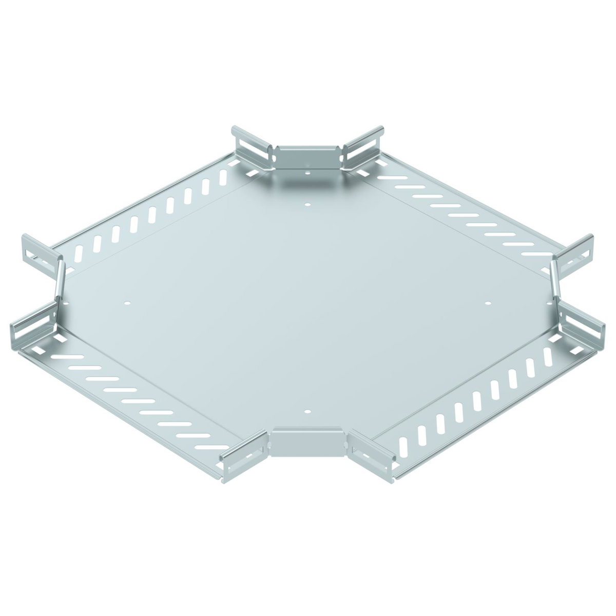 Cruzeta para caminho de cabos em chapa 35x300 Aço galvanizado pelo método Sendzimir zinco
