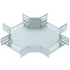 Cruzeta para caminho de cabos em chapa 60x200 Aço galvanizado pelo método Sendzimir zinco
