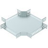 Cruzeta para caminho de cabos em chapa 60x300 Aço galvanizado pelo método Sendzimir zinco