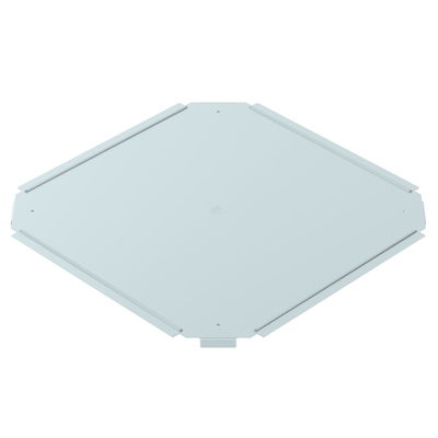 Tampa para cruzeta B300mm Aço galvanizado pelo método Sendzimir zinco