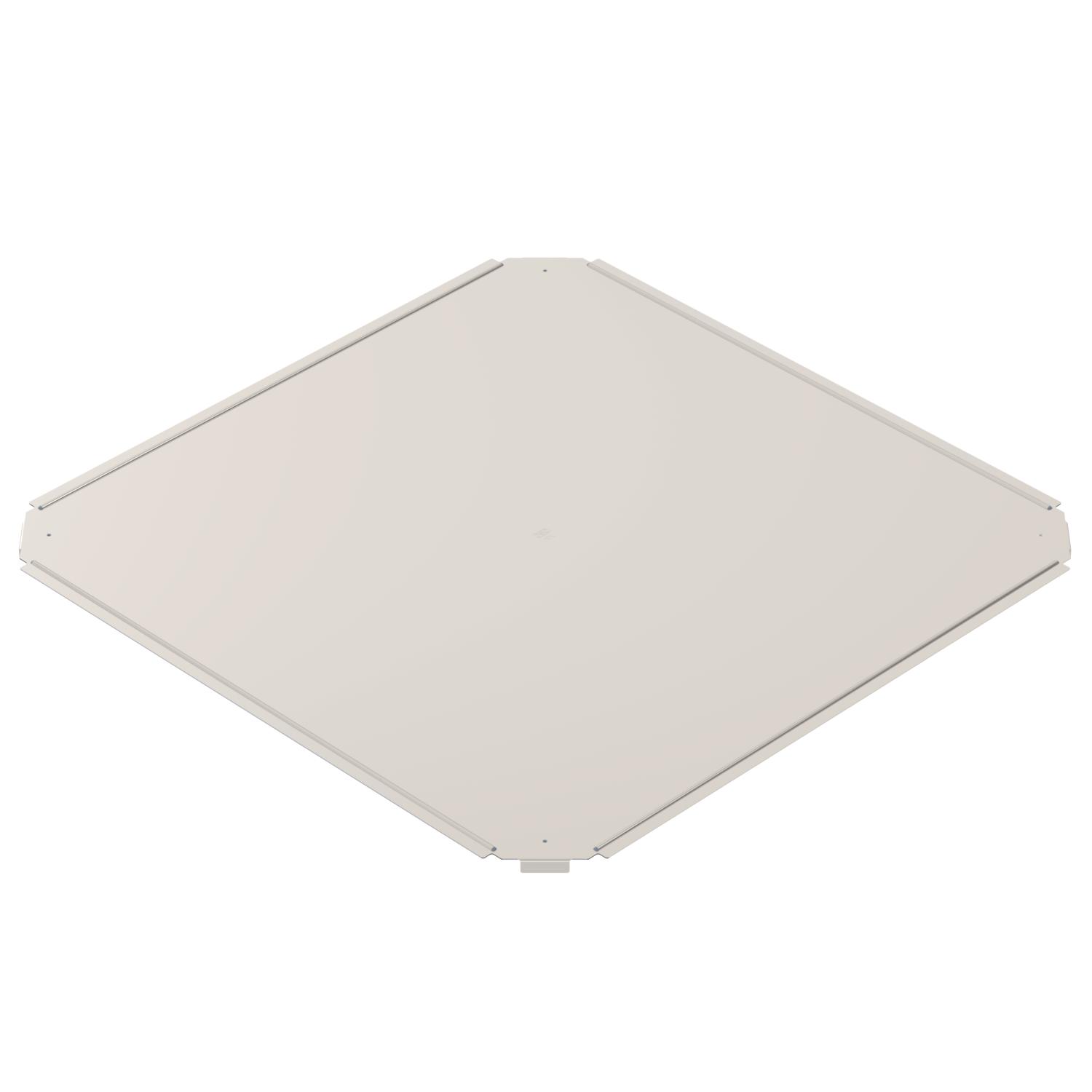 Cover for cross-over B600mm Aço inoxidável A4 1.4571 brilhante, pós-tratamento aço inoxidável