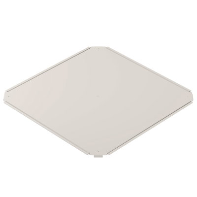 Cover for cross-over B600mm Aço inoxidável A4 1.4571 brilhante, pós-tratamento aço inoxidável