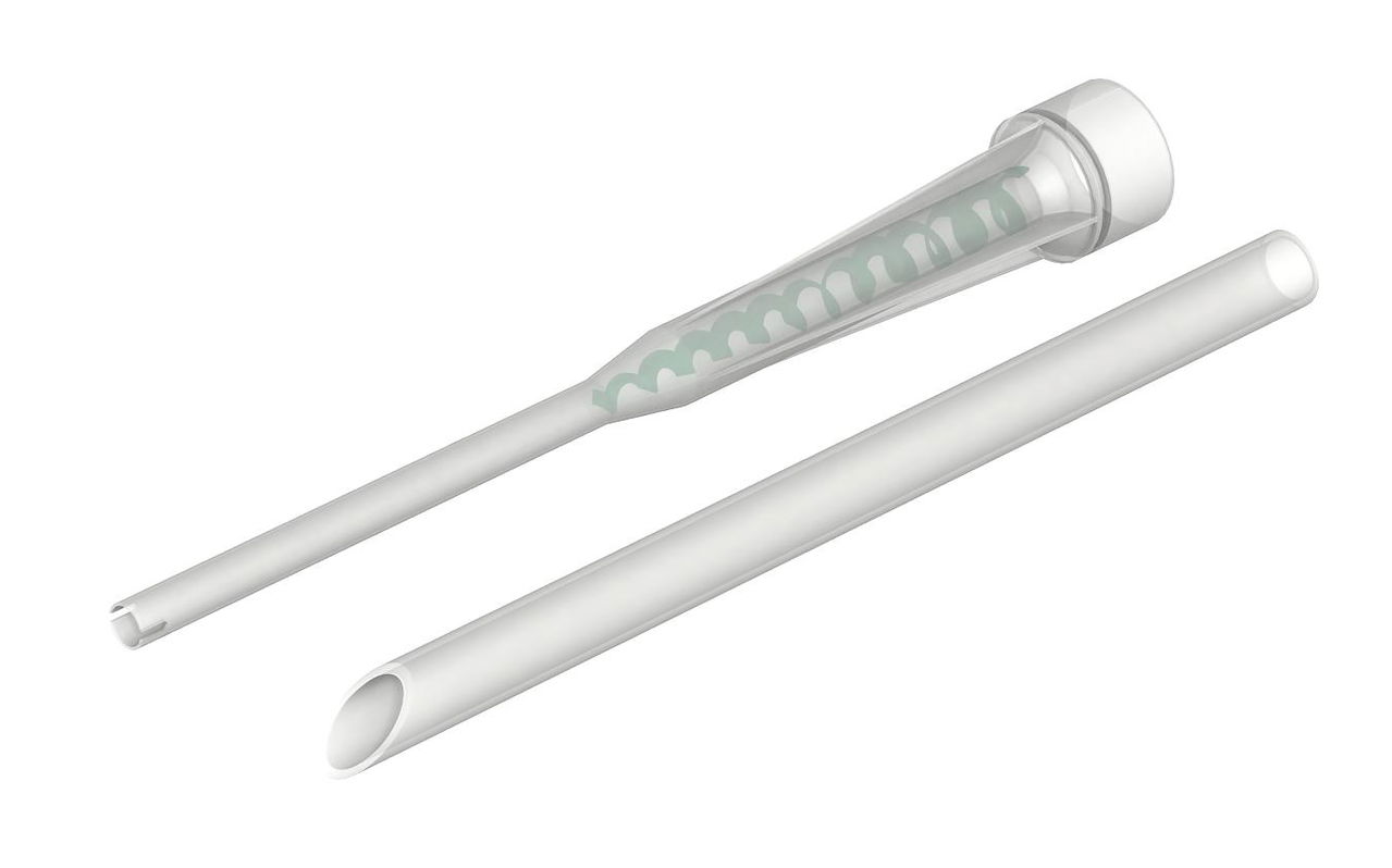 Conjunto de tubos de mistura Plástico transparente