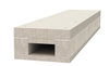 Ducto antifogo I120/E90 Direct mounting 50x110 Betão leve de fibra de vidro cinzento