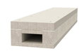 Ducto antifogo I120/E90 Direct mounting 50x110 Betão leve de fibra de vidro cinzento