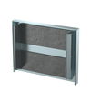 Topo com tecido antifogo 105x20x81 Aço galvanizado pelo método Sendzimir zinco