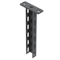 Pendural U com cabeça soldada 50x30x300 Aço PES135 - Poliéster preto RAL 9005