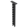Support with welded head plate 50x30x500 Aço PES135 - Poliéster preto RAL 9005
