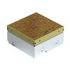 Floor socket unequipped, Hammer blow 140x140x75