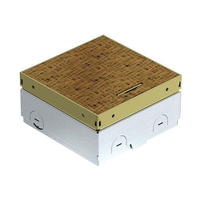 Floor socket unequipped, Hammer blow 140x140x75