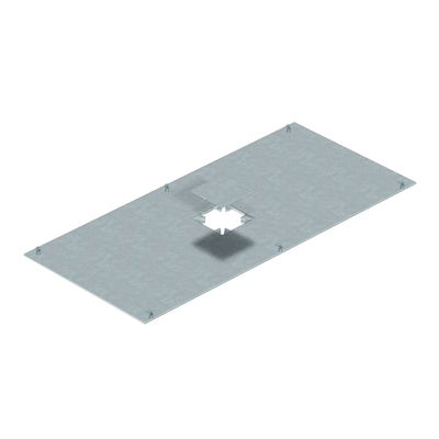 Tampa de montagem para Telitank 800x400x4 Aço galvanizado pelo método Sendzimir