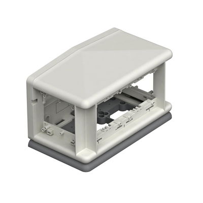 Telitank 225x125x125 Poliamida cinzento claro RAL 7035