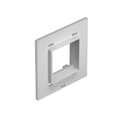 Espelho simples Modul 45 para T4L/T8NL Poliamida cinzento claro RAL 7035