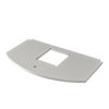 Mounting plate for GES R2 for 1x Typ LE Aço inoxidável, livre de ferrugem A2 1.4301
