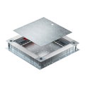 Caixa de pavimento para altura pavimento 80-160mm 500x480x80 Aço galvanizado pelo método Sendzimir
