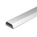 Calha de chão para UGE 25x60x3000 Policloreto de vinilo cinzento claro