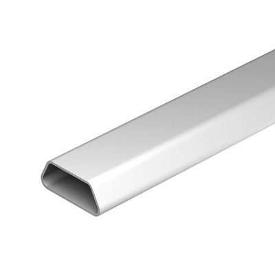 Calha de chão para UGE 25x60x3000 Policloreto de vinilo cinzento claro