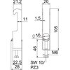 Abraçadeira BBS 2056 dupla 12-16mm Aço Galvanizado por imersão a quente após maquinação