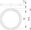 Anel de vedação para rosca M32 Polietileno