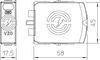 Descarregador sobretensões V20 Módulo de substituição 150V