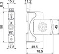 Descarregador sobretensões V20 1 polo sem corrente de fuga+FS 280V