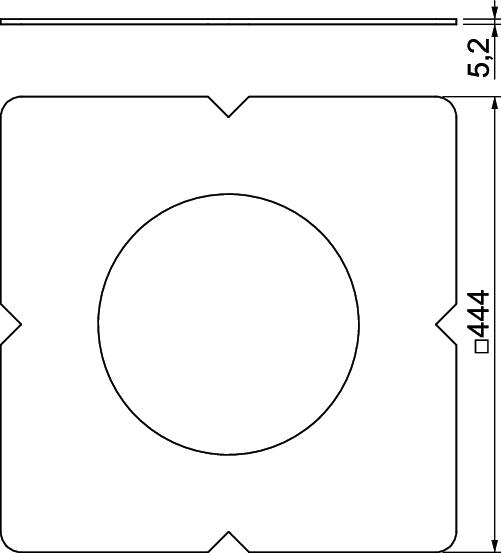 Fastening sleeve Betume  – Imagem 2 de 2