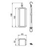 Friction coefficient meter for flat roof system 350x290x130 Alumínio alumínio