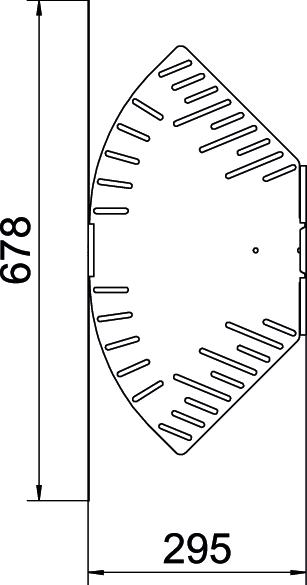 Ângulo variável horizontal 110x300 Aço Galvanizado por imersão a quente após maquinação zinco – Imagem 2 de 2