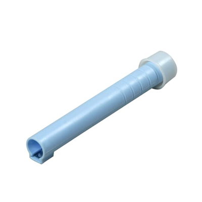 Ändmuff M16 ljusblå, med låsfjäder, för 16mm VP-rör / Flexi-rör, tätning ingår