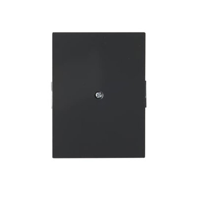Centrumplatta, Impressivo, 100mm, blind, antracit