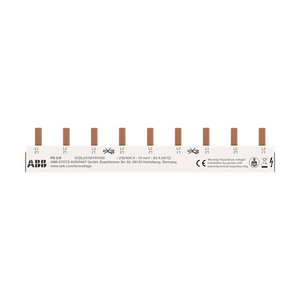 Fasskena, 10 mm2, 9 mod., L1-L2-L3-L1-L2…
