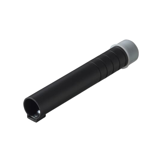 Ändmuff M20, svart, med låsfjäder, för 20mm VP-rör / Flexi-rör, tätning ingår