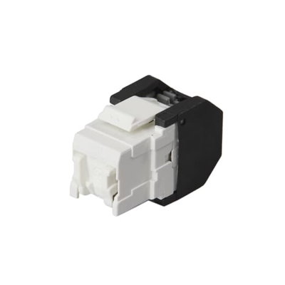 Modularuttag, RJ45, Cat6, oskärmad, vit