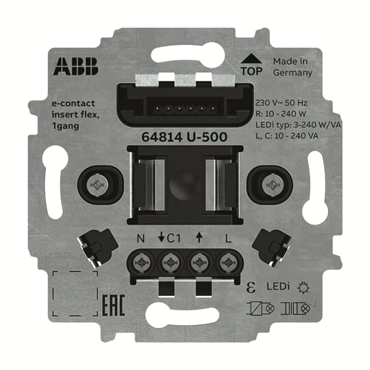 Flex insats e-kontakt 1-kanal