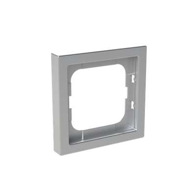 Täckram, 80mm, 1-fack, Pure Ädelstål