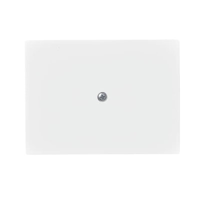 Centrumplatta, Impressivo, 100mm, blind, matt vit