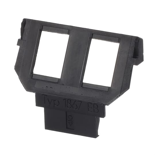 Monteringsbricka för DKS-system, 2xRJ45, Keystone – Bild 2 av 4