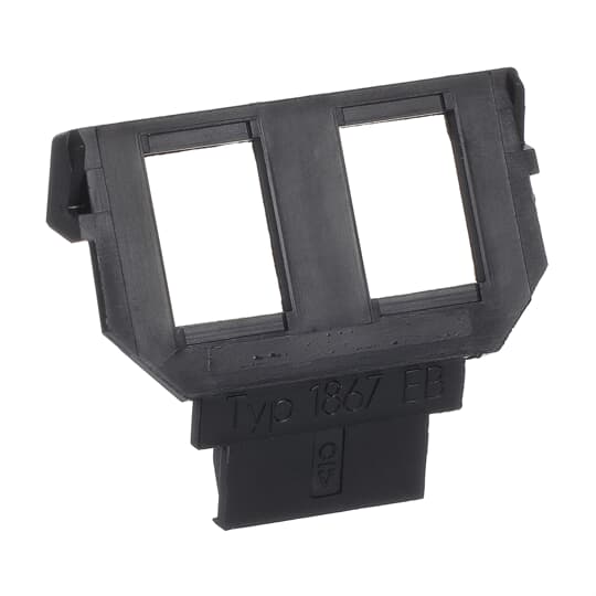 Monteringsbricka för DKS-system, 2xRJ45, Keystone – Bild 4 av 4