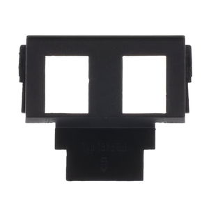 Monteringsbricka, DKS / 2xRJ45 AMP