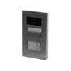 M21311P1-A Komplett porttelefoni mini med kamera och en tryckknapp, aluminium