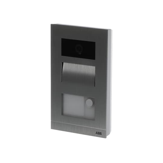 M21311P1-A Komplett porttelefoni mini med kamera och en tryckknapp, aluminium – Bild 4 av 4